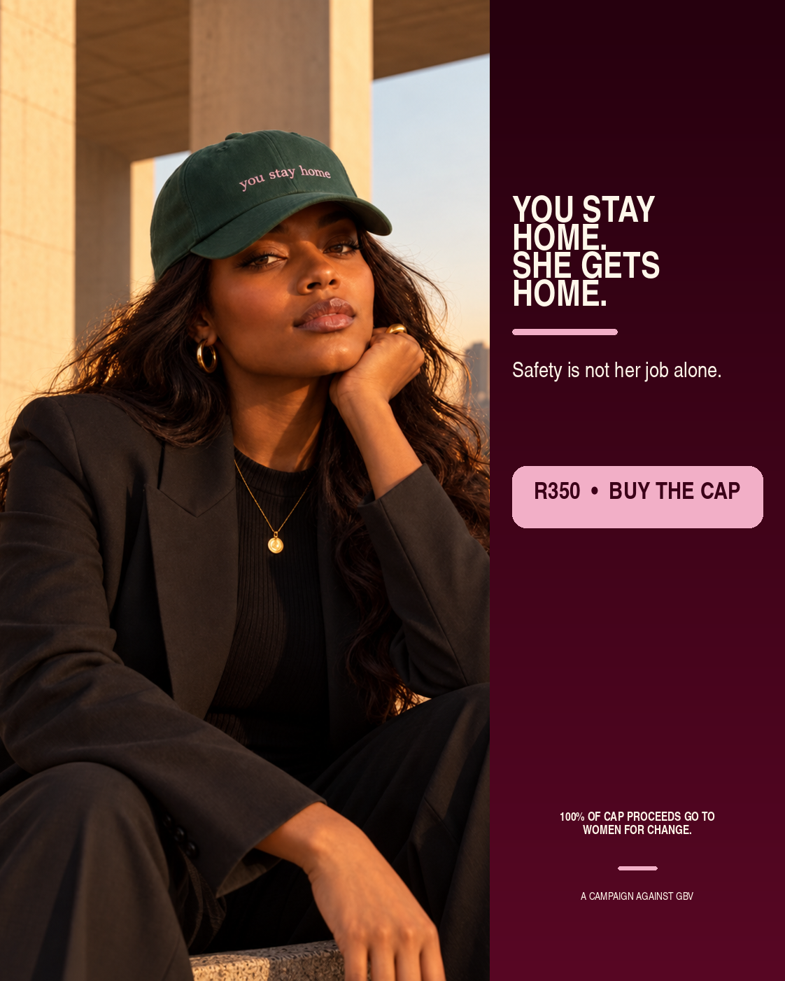 You stay home campaign poster
